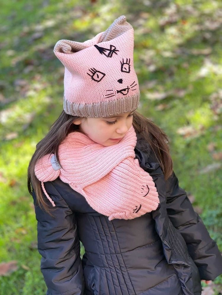 Buff Scaldacollo Per Bambini | Tricot E Pile | Sibylla Purple - Foto 9